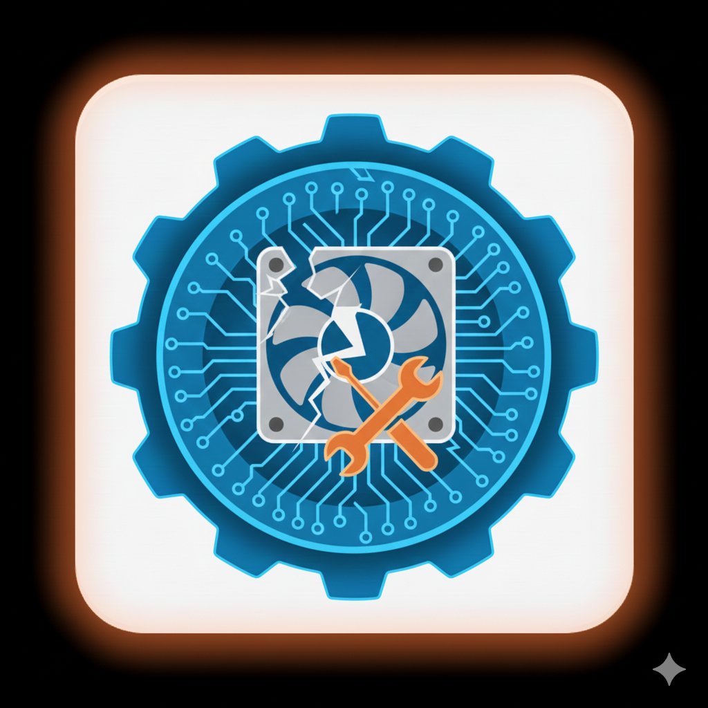 Desktop cooling system repair - cleaning fans and replacing thermal paste in Dubai